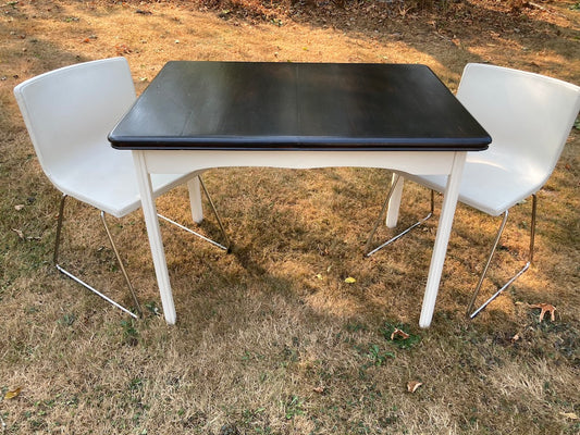 Vintage dining table and chairs